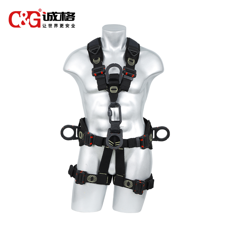 5掛點(diǎn)6調(diào)節(jié)點(diǎn)全身式安全帶-絕緣防電弧 FA50608-ArcD