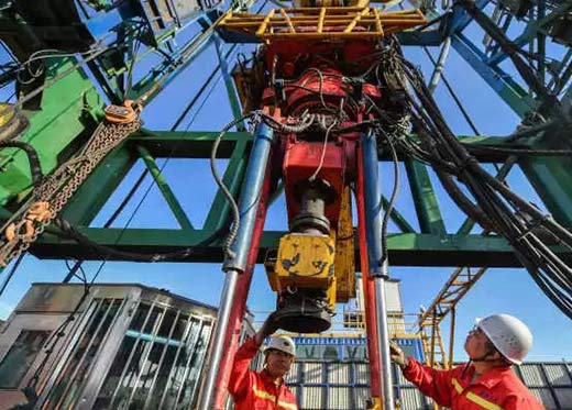 鉆井深度達7018米!&ldquo;地殼一號&rdquo;創鉆井新紀錄